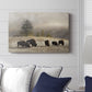 Ridge Grazing - Canvas Art Print