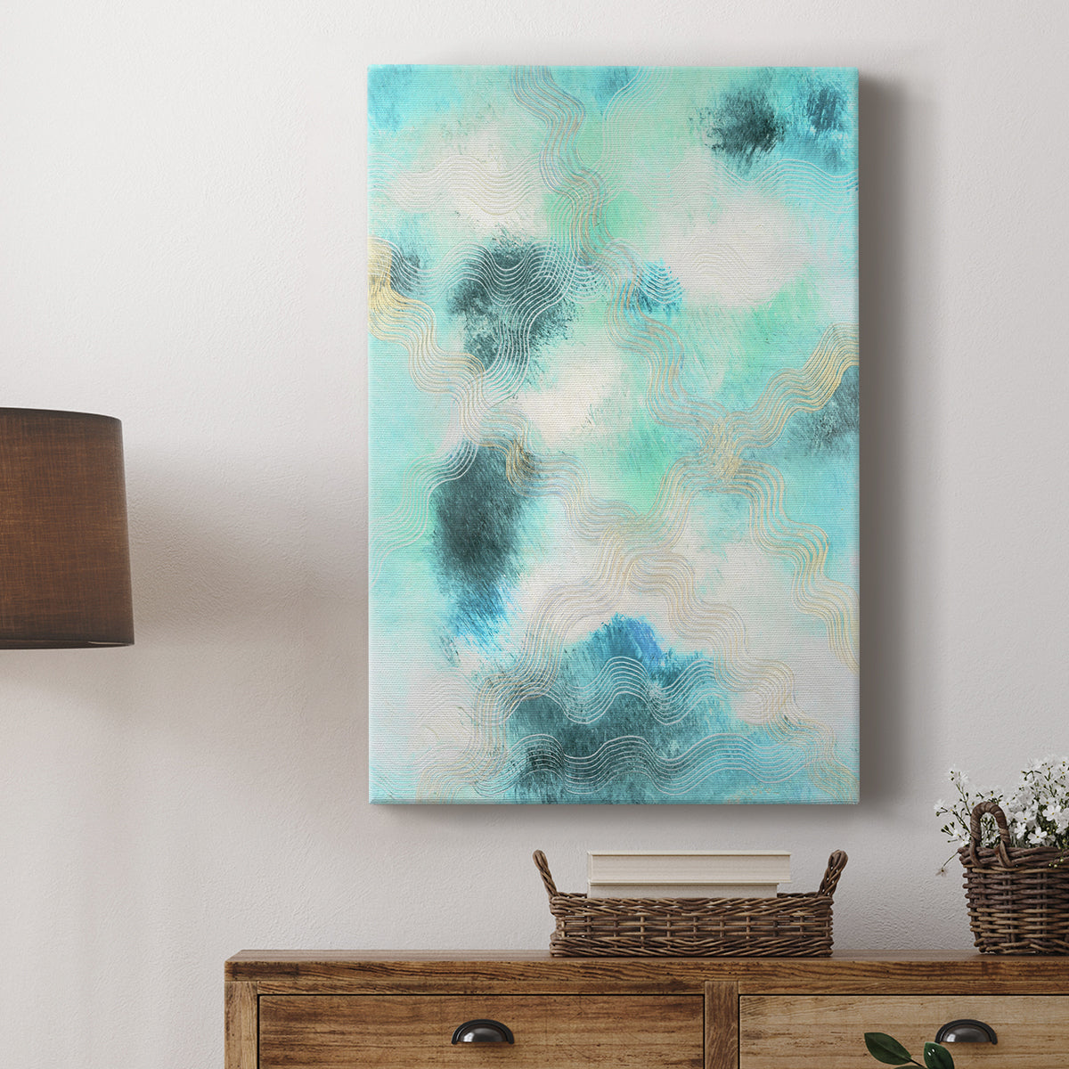 Blue Shift I - Canvas Art Print