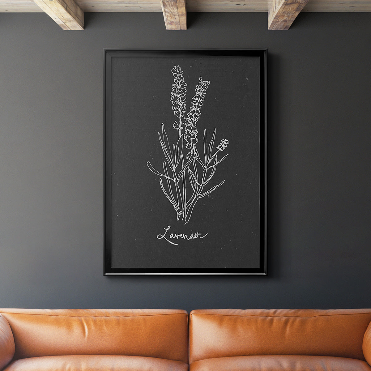 Scent Garden II - Modern Framed Canvas Print