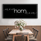Nom Nom Nom - Floater Framed Canvas Print