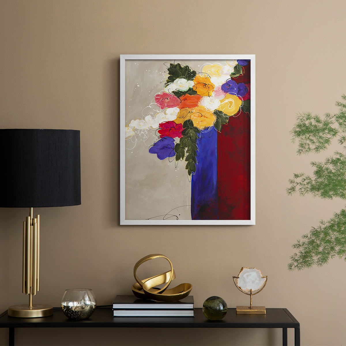For Me - Restickable Framed Art Print