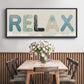 Relax Your Body - Floater Framed Canvas Print