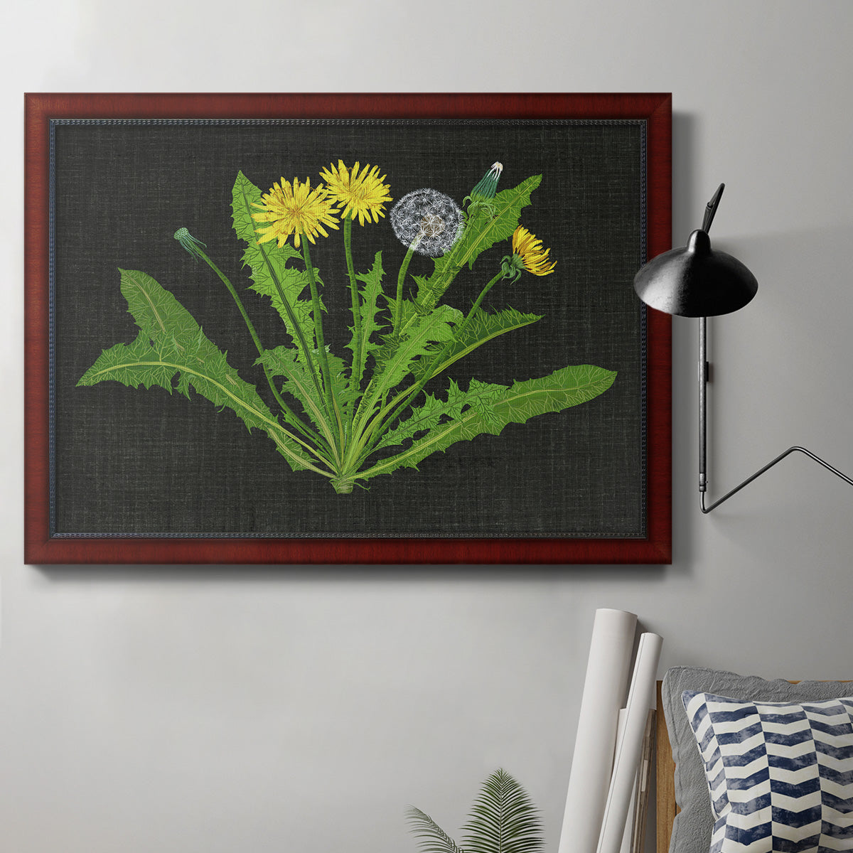 Wild Dandelion II Premium Framed Canvas- Ready to Hang