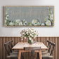 Family Gathers - Floater Framed Canvas Print