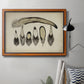 Vintage Feathers VII Premium Framed Canvas- Ready to Hang