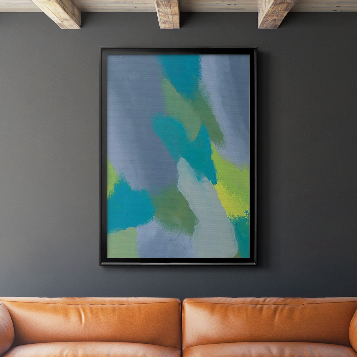 Lost in Memories IV - Modern Framed Canvas Print