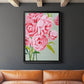 This Year's Peonies II - Modern Framed Canvas Print