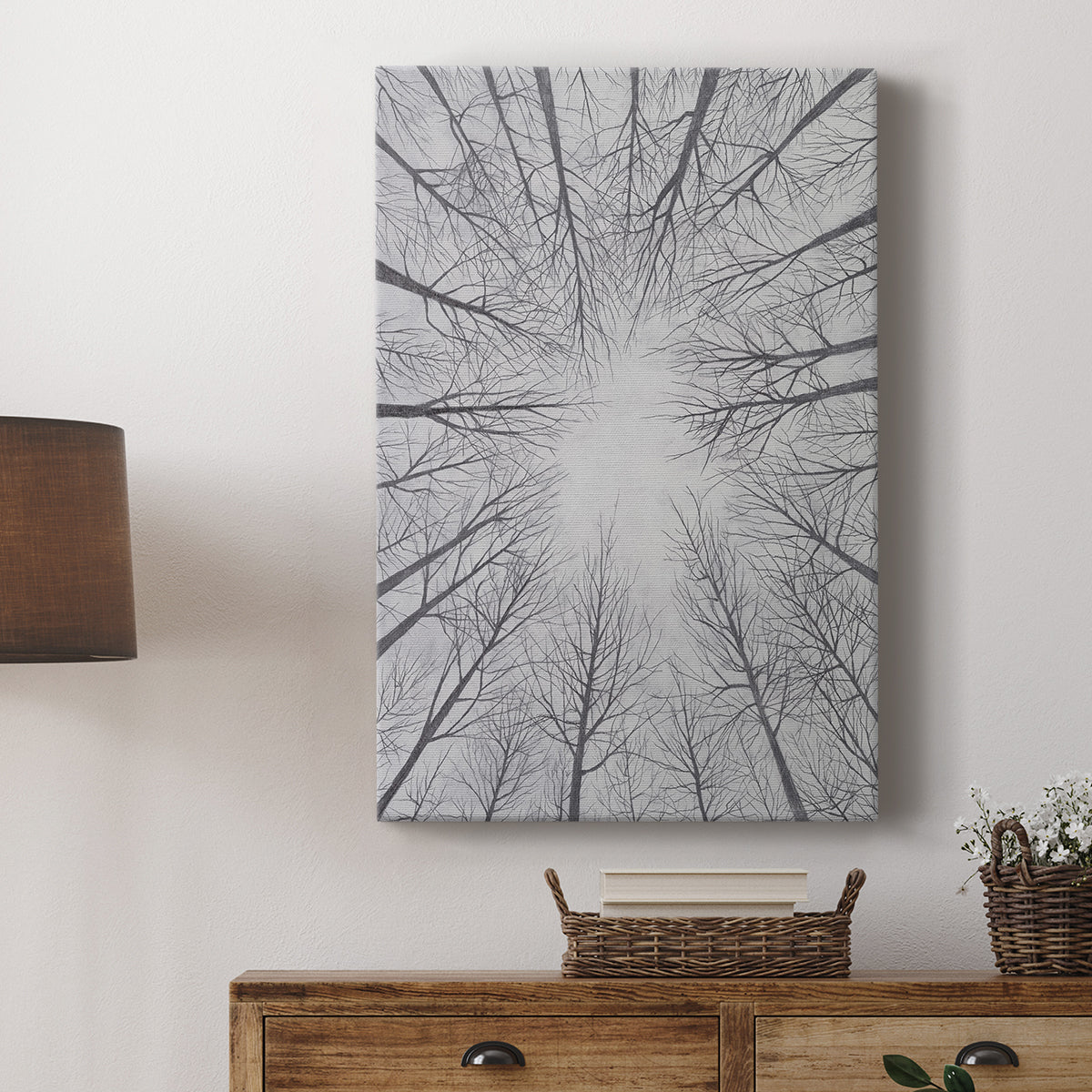 Deciduous Canopy II - Canvas Art Print