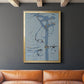 Wires VI - Modern Framed Canvas Print