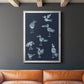 Flock I - Modern Framed Canvas Print