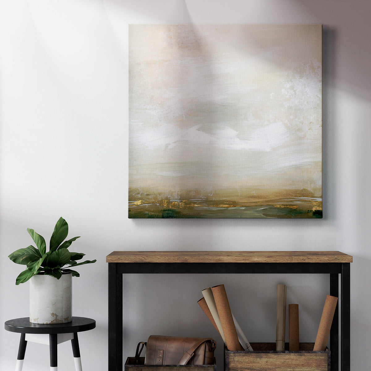 Gold Leaf Marsh II - Canvas Art Print