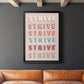 Strive - Modern Framed Canvas Print