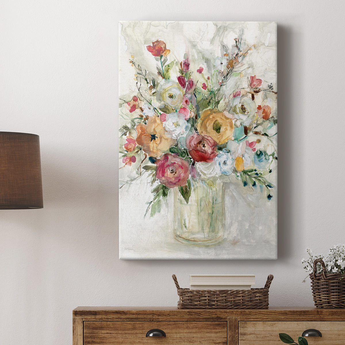 Contemporary Bouquet - Canvas Art Print