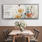 Full Bloom Verse - Floater Framed Canvas Print