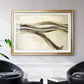 Catching a Metallic Wave - Modern Framed Art Print