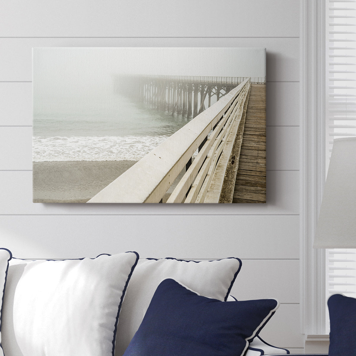 Ocean Pier - Canvas Art Print