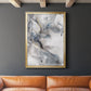 Marble Trance - Modern Framed Canvas Print