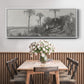 On the Coast of Florida - Floater Framed Canvas Print