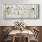 Grateful for this Day - Floater Framed Canvas Print