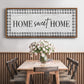 Home Sweet Home - Floater Framed Canvas Print