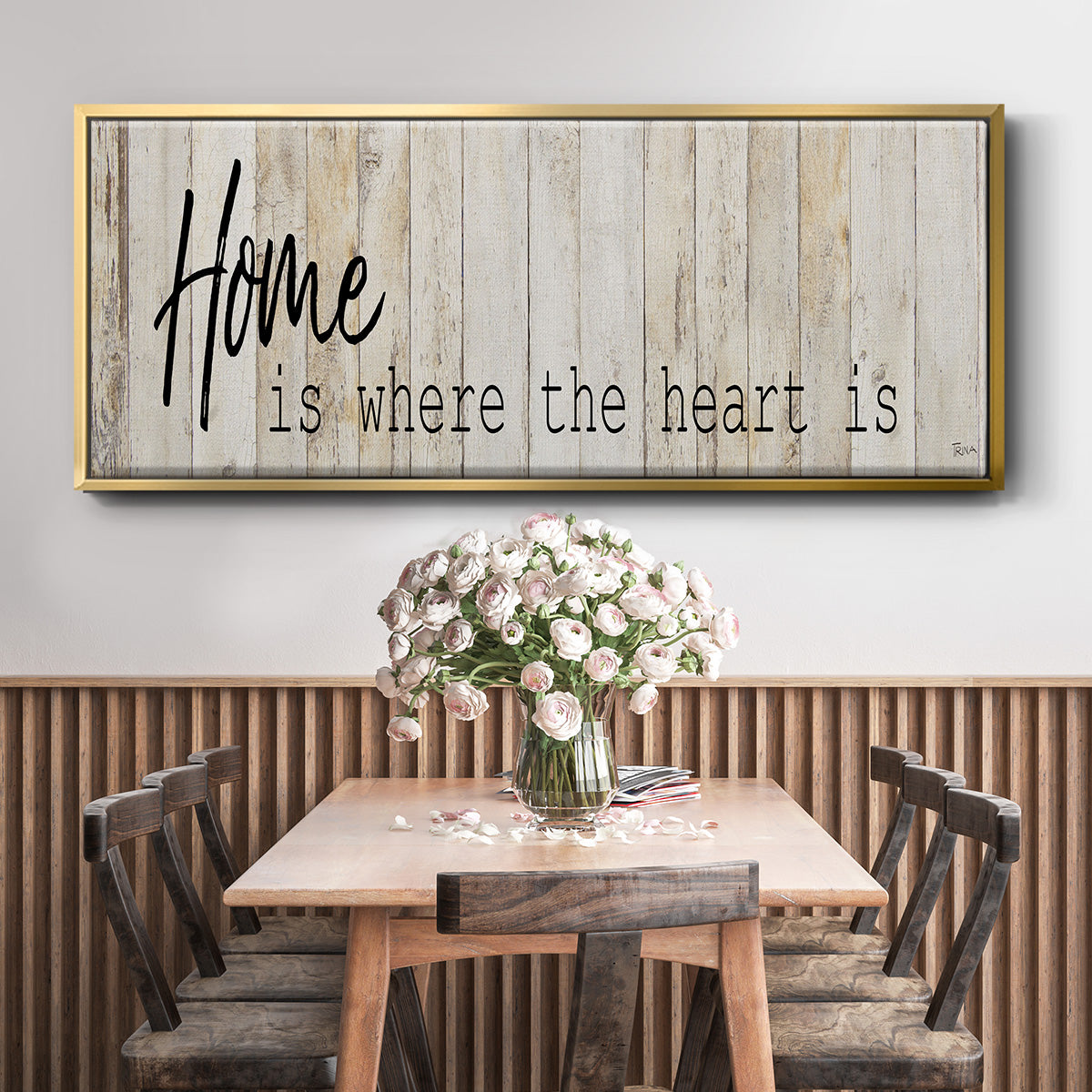 Home - Floater Framed Canvas Print