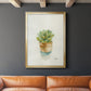 Succulent II - Modern Framed Canvas Print