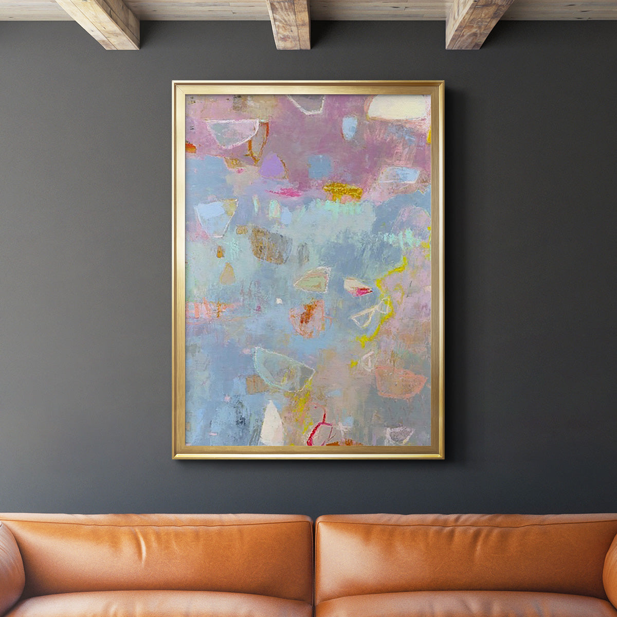 Whilst II - Modern Framed Canvas Print