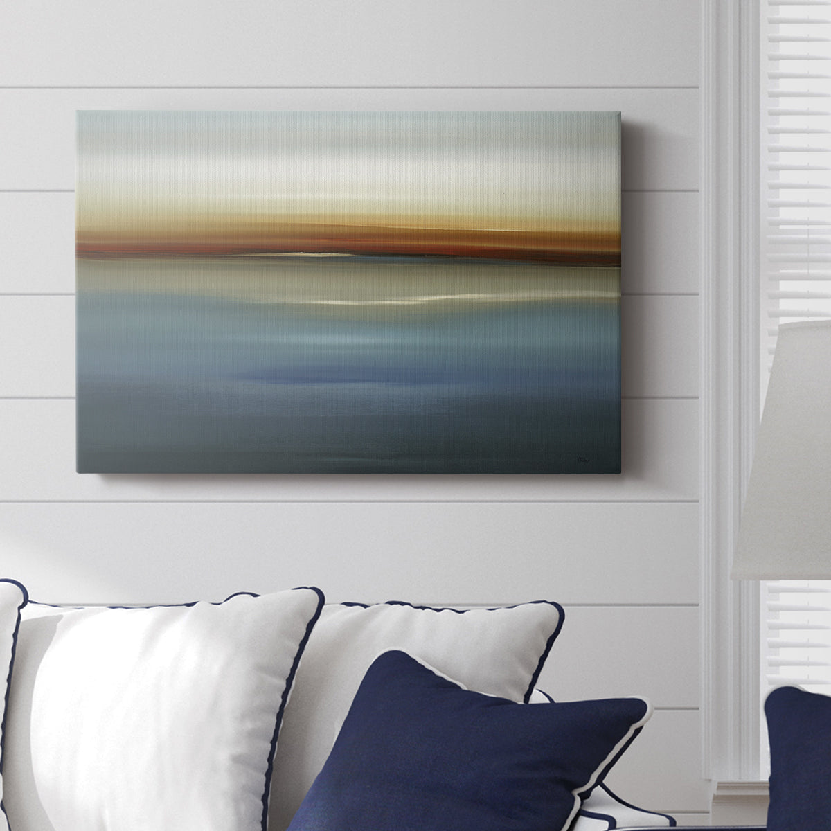 Beside the Blue II - Canvas Art Print