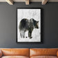 Bear Totem - Modern Framed Canvas Print