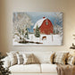 Snowwhite Nativity at Midnight - Canvas Art Print