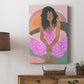 Curly Lady IV - Canvas Art Print