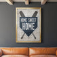 Home Sweet Home Base - Modern Framed Canvas Print
