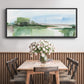 Abstract Wetland IV - Floater Framed Canvas Print