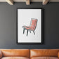 Take a Seat IX - Modern Framed Canvas Print