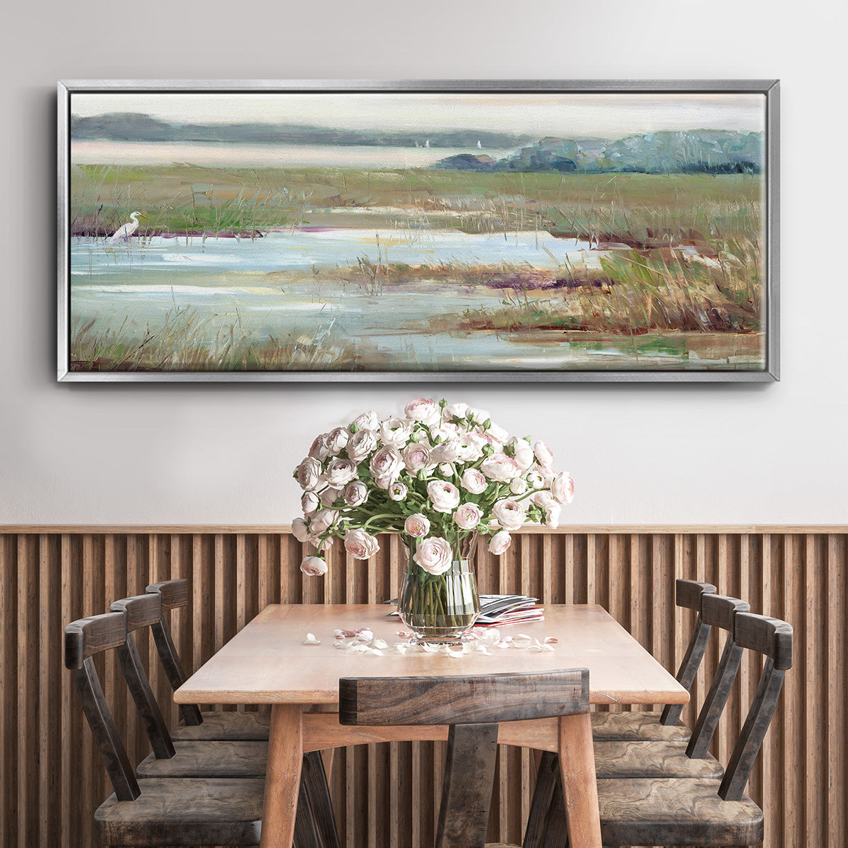 Early Morning Magic - Floater Framed Canvas Print