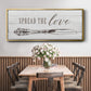 Spread the Love - Floater Framed Canvas Print