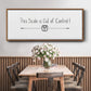 This Scale - Floater Framed Canvas Print