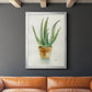 Succulent IV - Modern Framed Canvas Print