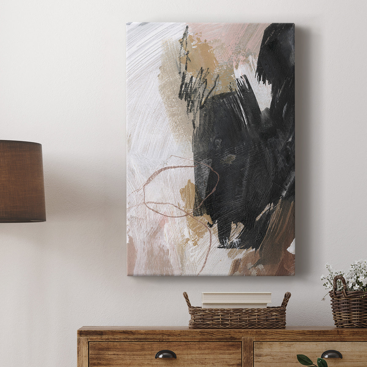 Unbleached Neutrals III - Canvas Art Print