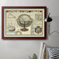 Nautical Map II Premium Framed Canvas- Ready to Hang