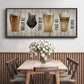 Beer Chart I - Floater Framed Canvas Print