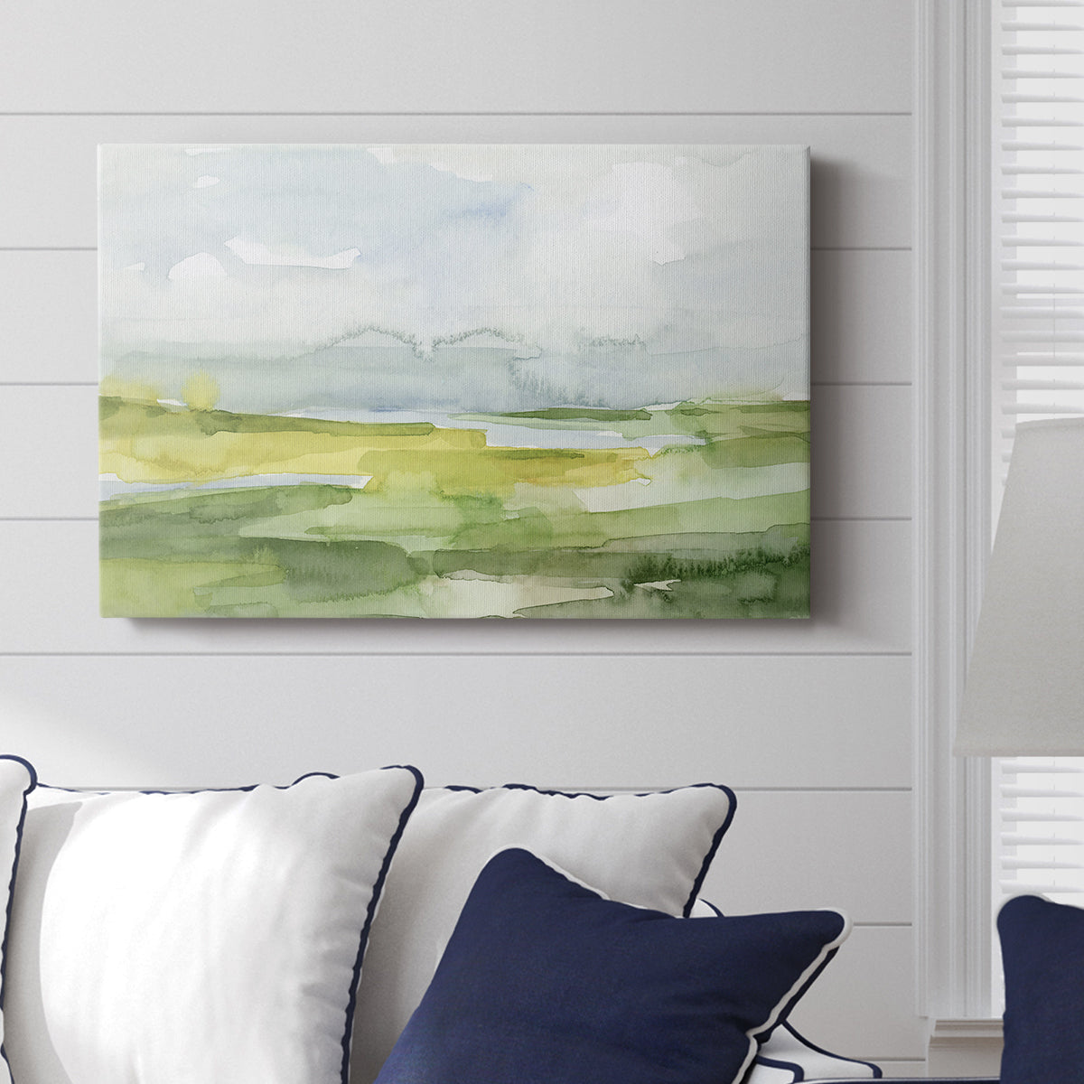 Watery Lowlands II - Canvas Art Print