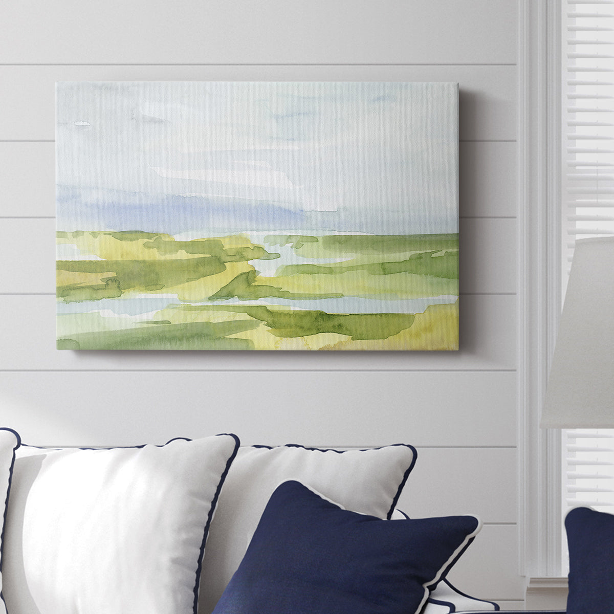 Watery Lowlands III - Canvas Art Print