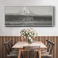 Mount Hood from the Columbia - Floater Framed Canvas Print