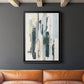 Paper Strata I - Modern Framed Canvas Print