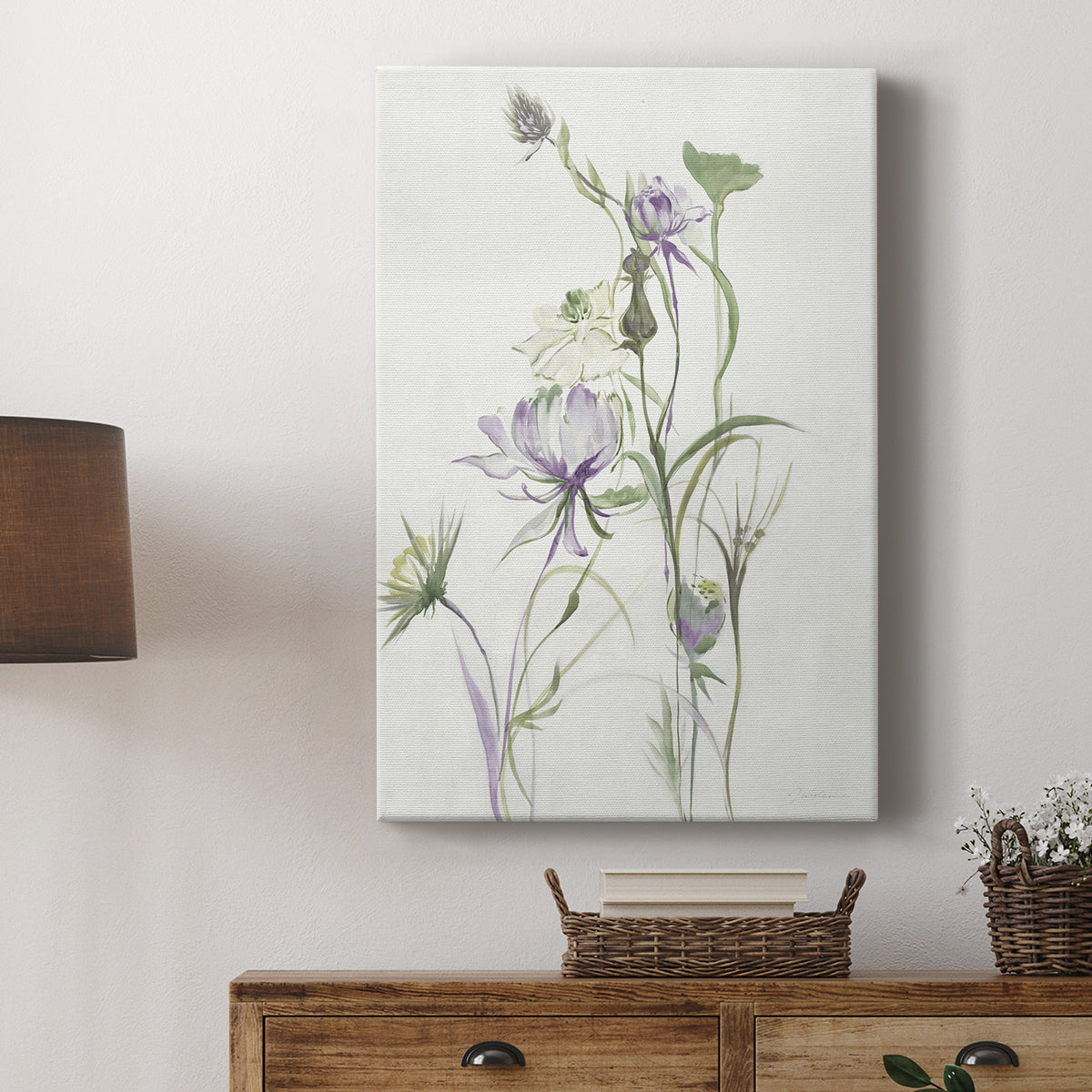 Late Summer Wildflowers II - Canvas Art Print