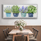 Fresh Herb Collection - Floater Framed Canvas Print