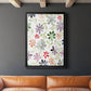 Faded Flowers II - Modern Framed Canvas Print