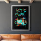 Gamer Tag III - Modern Framed Canvas Print