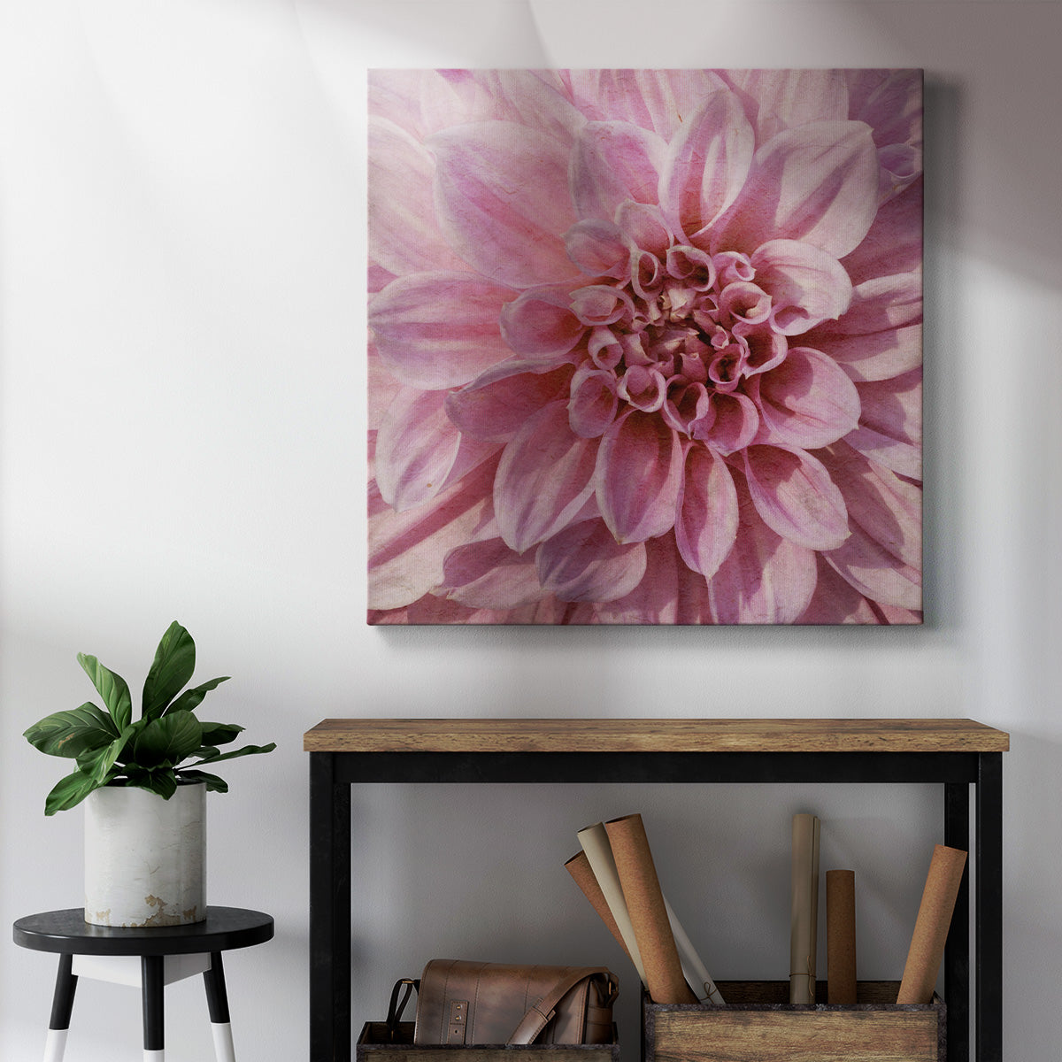 Wall Flower VII-Premium Gallery Wrapped Canvas - Ready to Hang